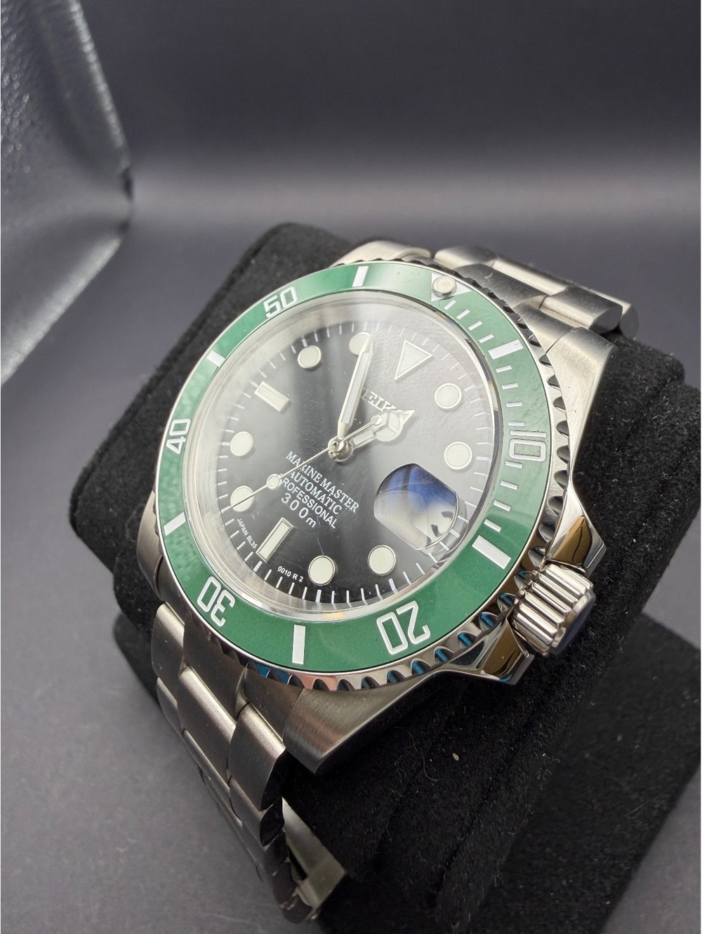 Custom Kermit Submariner Watch Mod